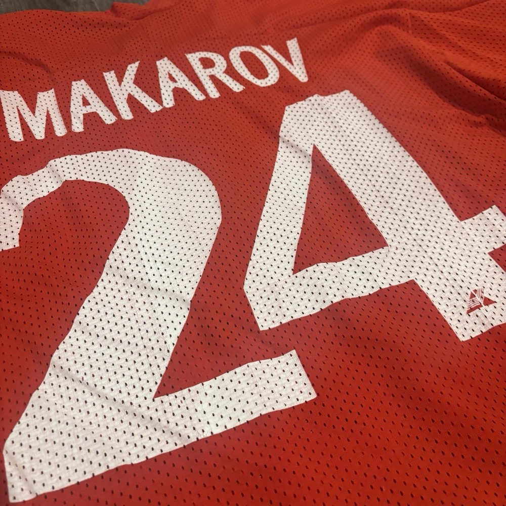 Vintage Sergei Makarov CCCP Signed Autographed Hockey Jersey Russia Soviet Union - Picture 10 of 11